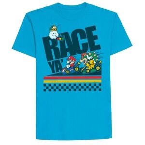 NEW MarioKart/Nintendo Super Cute T shirt - Size Medium